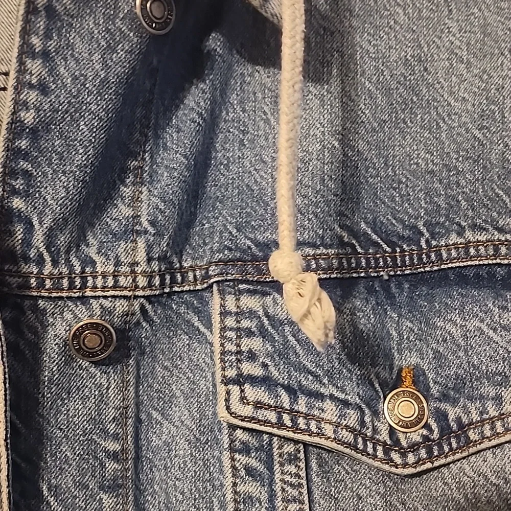 We The Free Flawless Hooded Denim Jacket - Picture 9 of 12